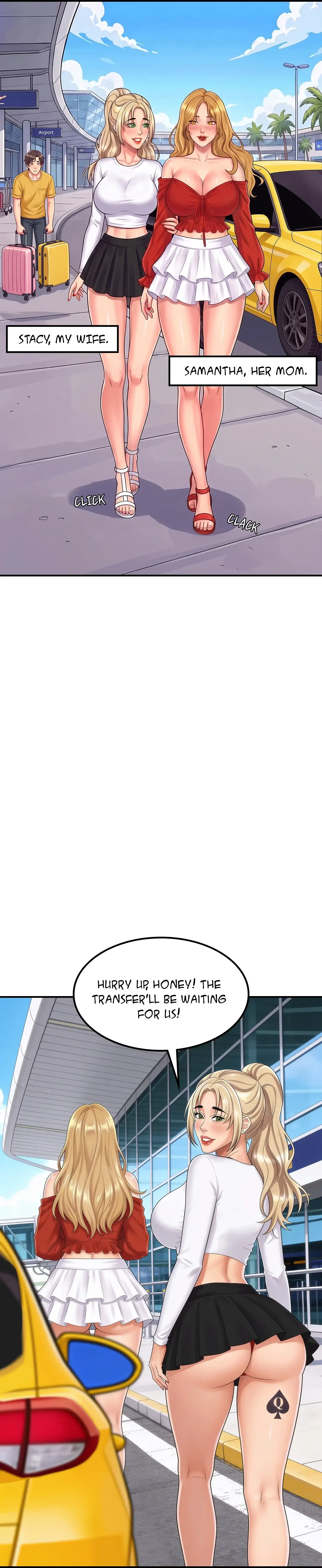 A Bumpy Welcome panel 3